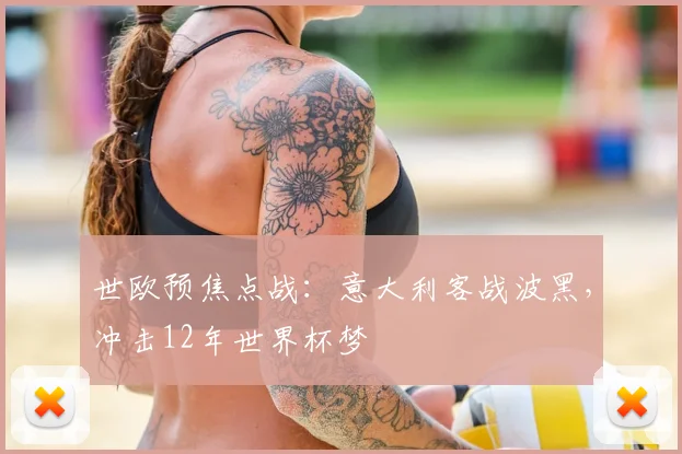 世欧预焦点战:意大利客战波黑,冲击12年世界杯梦